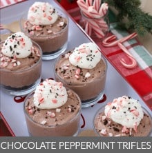 Chocolate Trifle with Peppermint