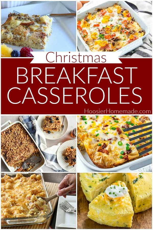 Christmas Breakfast Casseroles