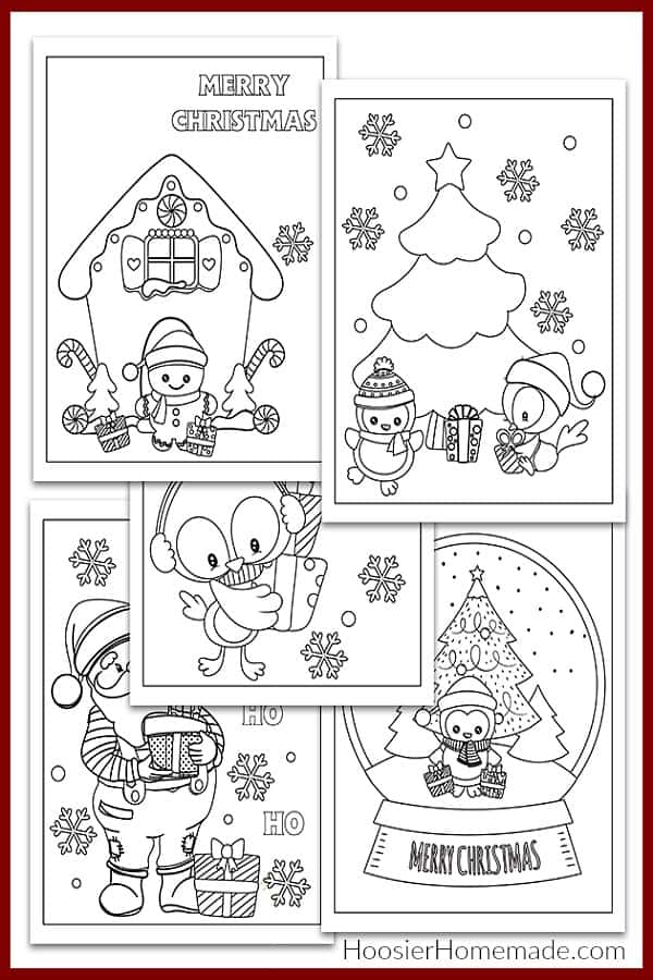 Printable Christmas Coloring Pages