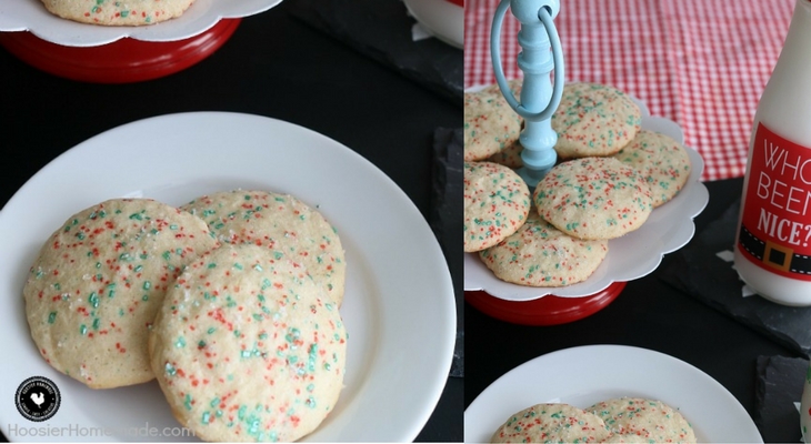 Christmas Sugar Cookies- 100 Days of Homemade Holiday Inspiration