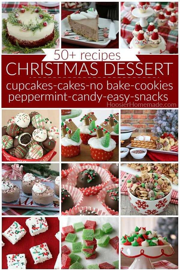 Christmas Dessert Recipes - Hoosier Homemade