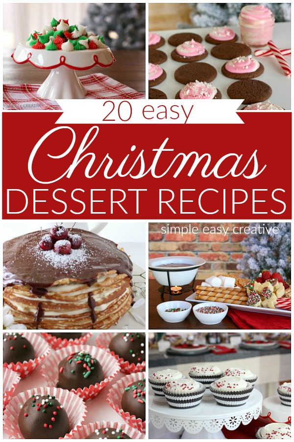 creative christmas desserts