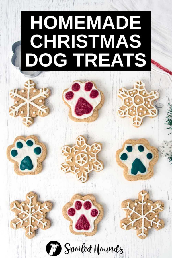 Diy christmas hot sale dog treats