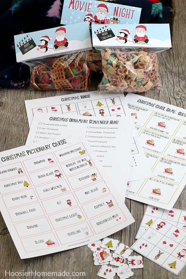 Christmas Printable Games