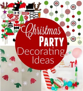 Christmas Party Decorating Ideas - Hoosier Homemade