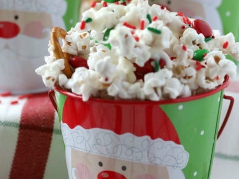 Christmas Popcorn Hoosier Homemade