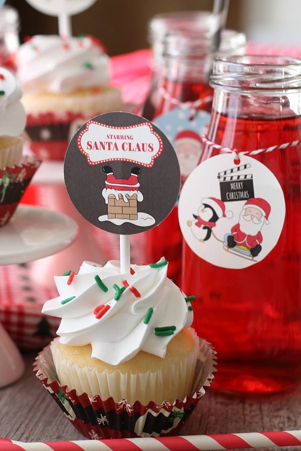 Printables for Christmas Santa Clause the Movie Night