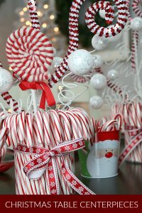 Candy Cane Vases