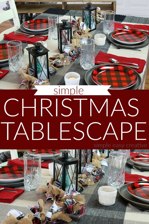 Christmas Tablescape