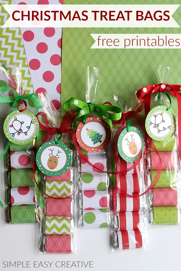 Easy, Cheap Neighbor Gift Idea (with 5 Inch Christmas Treat Bag