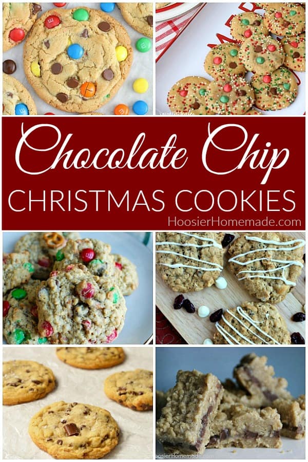 Chocolate Chip Christmas Cookies