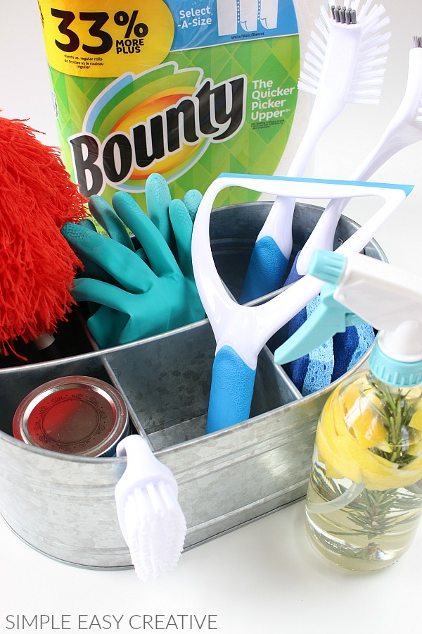 How to Simplify your Cleaning with a Caddy - Hoosier Homemade