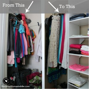 ClosetMaid Organizing Closet System Giveaway - Hoosier Homemade
