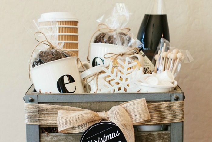 Christmas Gift Basket for Newlyweds - Hoosier Homemade