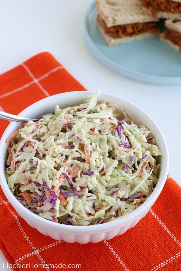 Coleslaw Recipe in a bowl