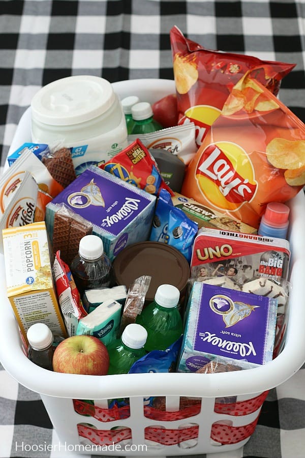 College easter basket store ideas