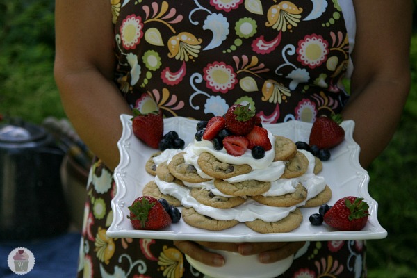 Cookie Stack and Labor Day Desserts