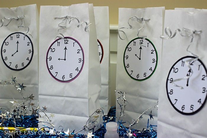 New Year’s Eve Countdown Goodie Bags