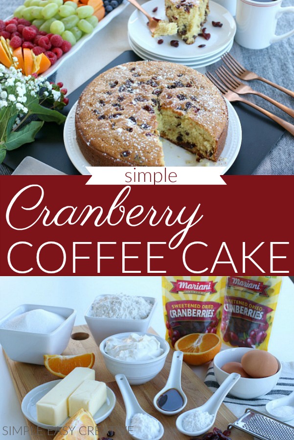 Cranberry Coffee Cake