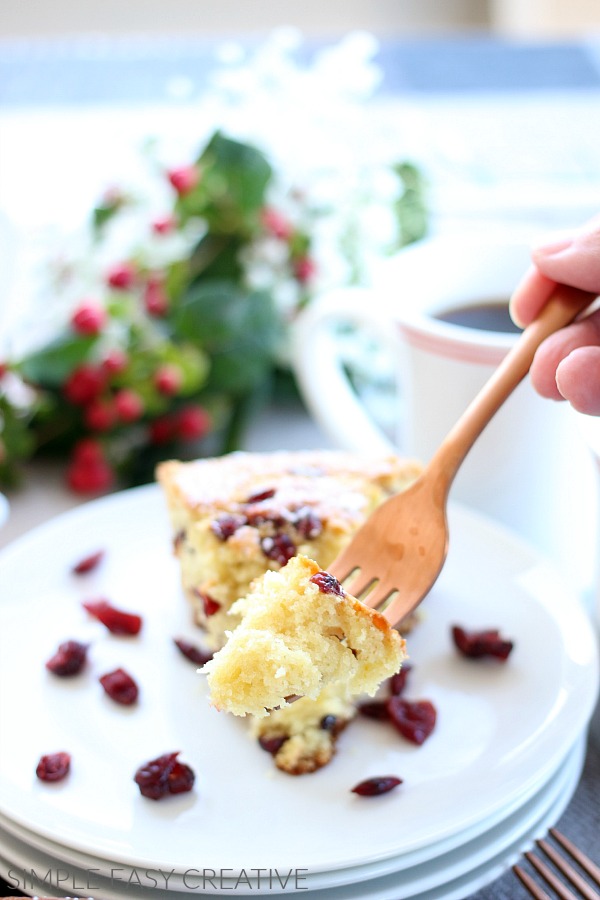 Cranberry Coffee Cake