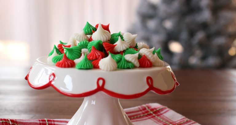 Cream Cheese Mints for Christmas