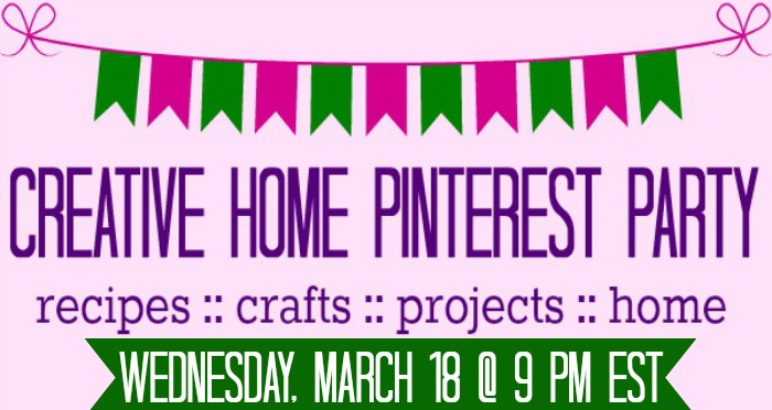 Creative Home Pinterest Party