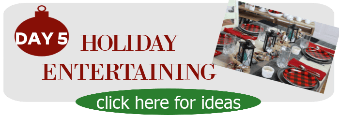 image button for holiday entertaining