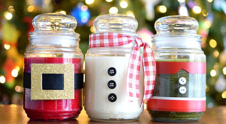 DIY Christmas Candles: Holiday Inspiration