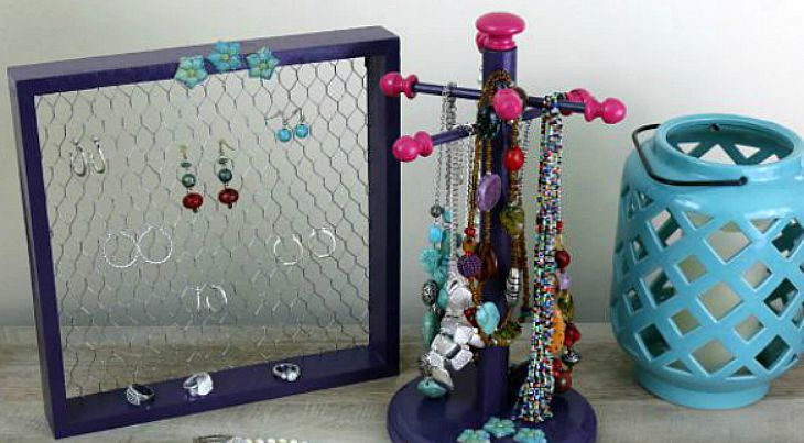 DIY Jewelry Organizer