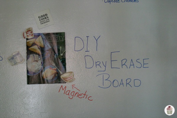 DIY Magnetic Dry Erase Wall