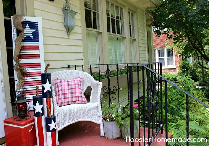 Diy Wooden Firecrackers Summer Front Porch Decorating