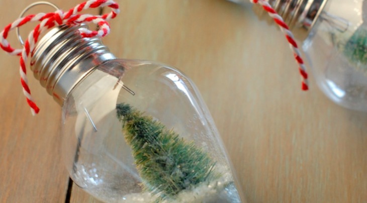 DIY: Mini Snow Globe Ornament