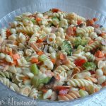 Weekly Menu Plan ~ Deli-Style Pasta Salad - Hoosier Homemade
