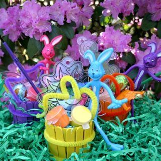 Mini Wooden Easter Basket: Kids Craft