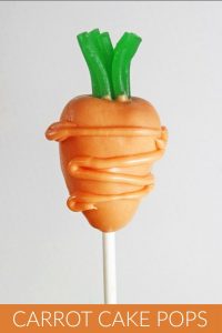 Carrot Easter Cake Pops