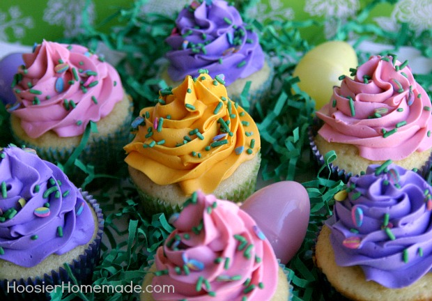 Easter Egg Cupcakes