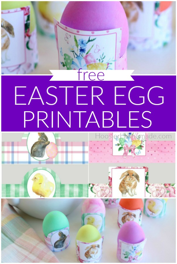 Easter Egg Printables