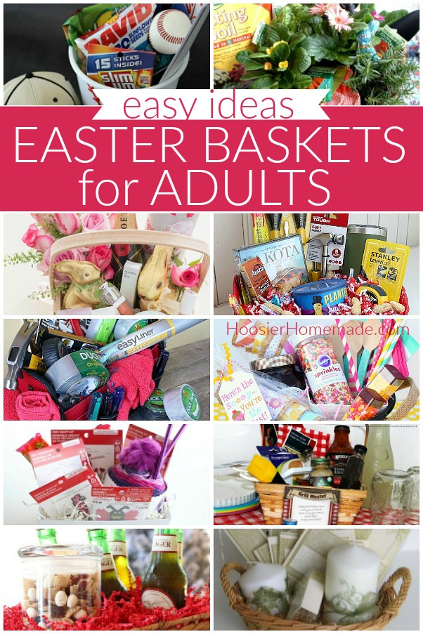 easter basket ideas for adults