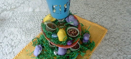 Easter Dessert Stand:How to tutorial