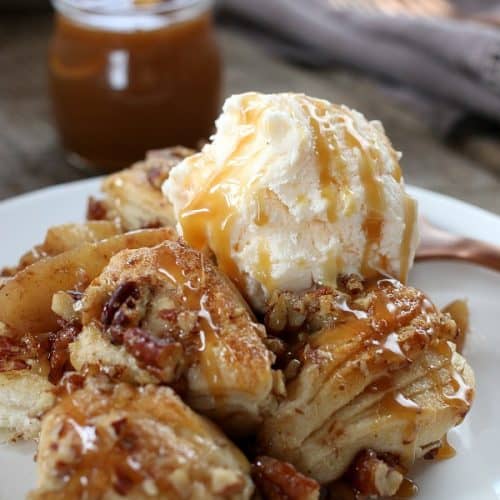 Easy Apple Cobbler - Hoosier Homemade