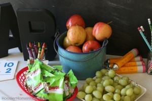 Easy Back to School Party - Hoosier Homemade