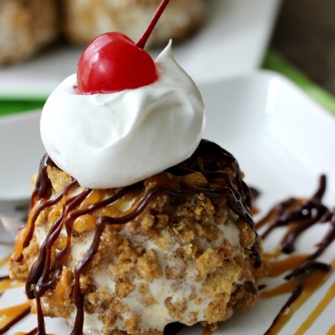 Easy Fried Ice Cream