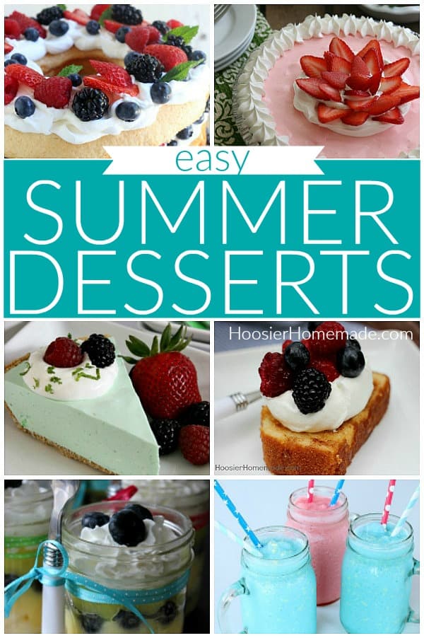 Easy Summer Desserts