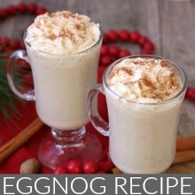 Eggnog Recipe