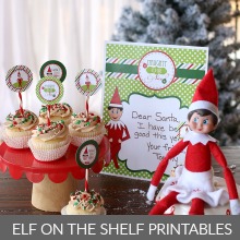 Elf on the Shelf Printables: Holiday Inspiration - Hoosier Homemade