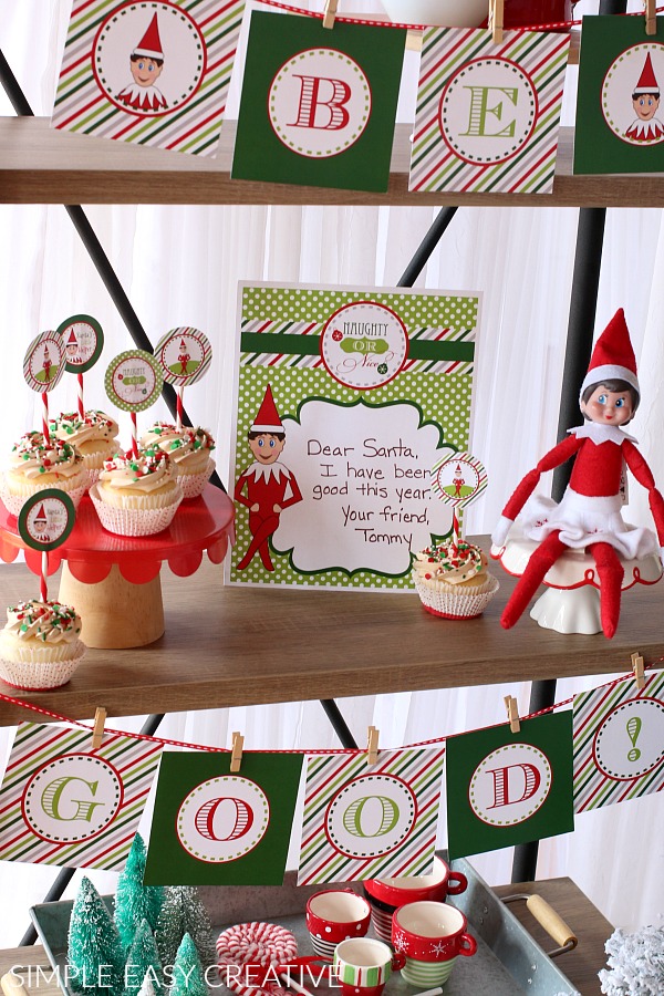 Elf on the Shelf Printables - Hoosier Homemade