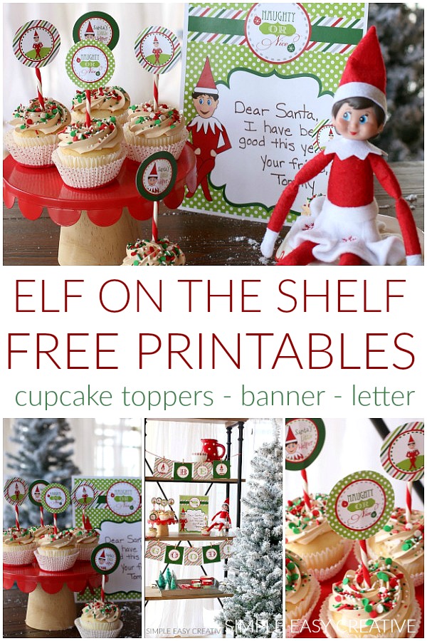 Elf on the Shelf Printables