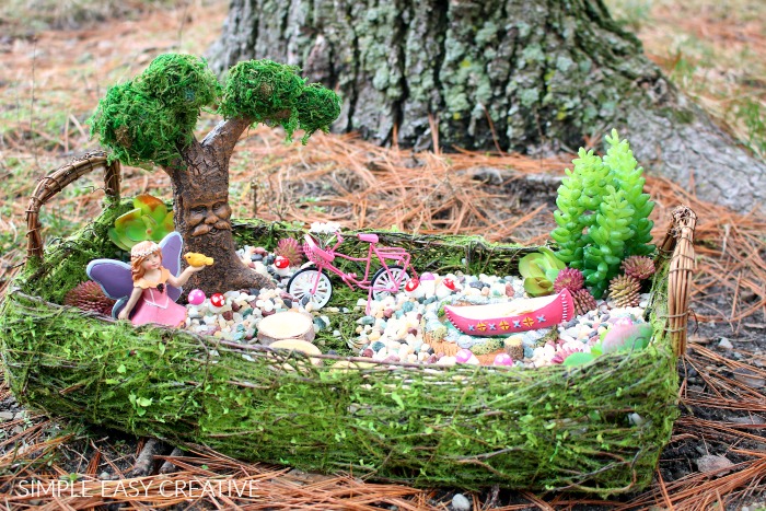 Diy Fairy Garden Hoosier Homemade, Diy Ideas How To Make A Fairy Garden