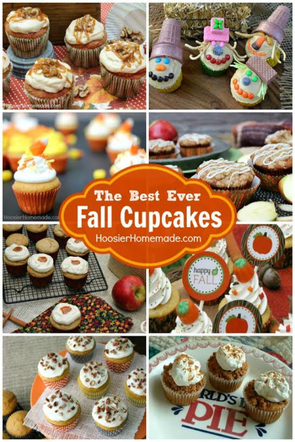 Fall Cupcakes And Toppers Hoosier Homemade