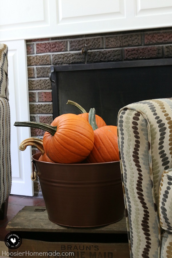 Fall Decorating on a Budget with Pumpkins
